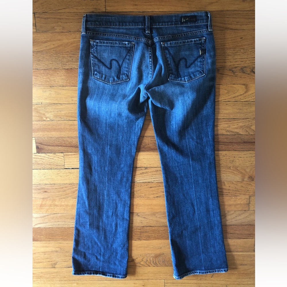Citizens Of Humanity Medium Wash Dita Petite Bootcut Jeans Size 29